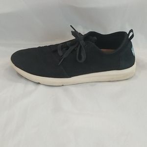 Toms Men's Del Rey sneakers size 8 black